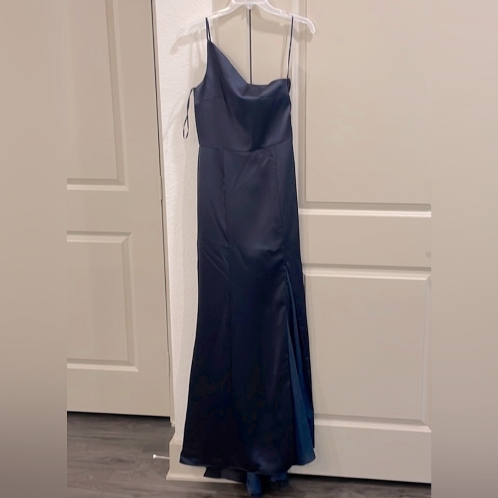 Amsale Kaia Navy - Size 10 - Worn Once